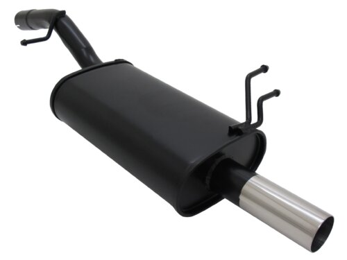 Novus sports exhaust for Ford Fiesta MK6 JH / JD 1x60mm