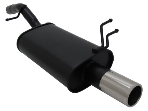 Novus sports exhaust for Ford Fiesta MK6 JH / JD 1x76mm