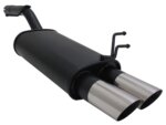 Sportski ispuh Novus za Ford Fiesta MK6 JH / JD 2x76mm MS-Design