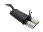 Novus sports exhaust for Ford Fiesta MK6 JH / JD 2x90mm SR-Design