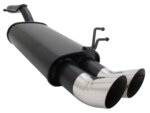 Novus sports exhaust for Ford Fiesta MK6 JH / JD 2x76mm DTM