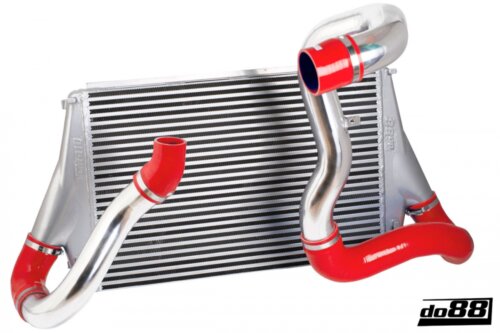 do88 BigPack SAAB 9-3 2.8T V6 06-11, Red hoses