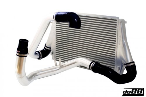 do88 intercooler and hose kit for SAAB 9-3 2.0T 2003-, black hoses