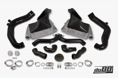 do88 BigPack Porsche 911 Turbo (997.2) Black Pipe, with inlets
