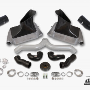 do88 BigPack Porsche 911 Turbo (997.1) Silver Pipe, with inlets