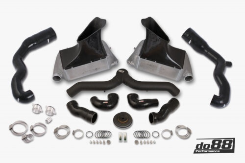 do88 BigPack Porsche 911 Turbo (997.1) Black Pipe, with inlets
