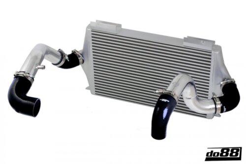 do88 intercooler and hose kit for Volvo 940/960 Turbo 92-98, black hoses