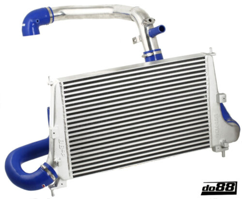do88 intercooler and hose kit for SAAB 9-5 01-09, black hoses