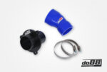 do88 VAG 1.8/2.0 TSI (MQB) Turbo Muffler Delete, OEM Pressure pipes, Blue hose