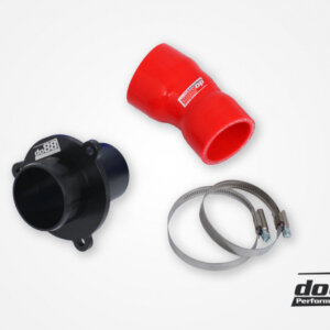 do88 turbo muffler delete za VAG 1.8/2.0 TSI MQB s OEM cijevima, crvena crijeva