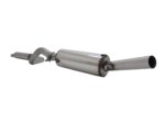 Novus sports exhaust for VW Golf 1 / VW Golf 1 Cabrio 1x60mm