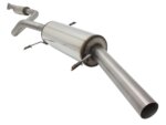 Novus sports exhaust for VW Scirocco 2 1x60mm