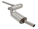 Novus sports exhaust for VW Golf 3 1x60mm