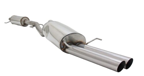 Novus sports exhaust for Opel Astra G Coupe / Cabrio 2x76mm MS-Design