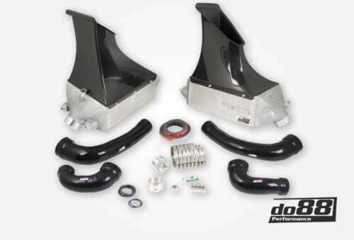 do88 Porsche 911 Turbo (991) Intercooler kit MERA for OEM Y-pipe