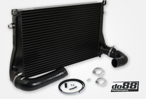 do88 intercooler za Audi/VW/Seat/Skoda 1.8/2.0 TSI MQB, crna crijeva