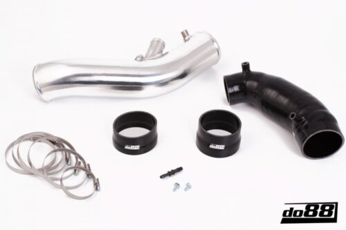 do88 SAAB 9-3 2.8T V6 06-11 Inlet pipe with Black hoses