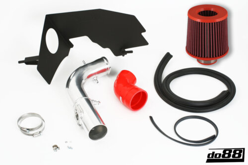 do88 SAAB 9-3 2.0T 2005- Turbo intake system with filter, red hose