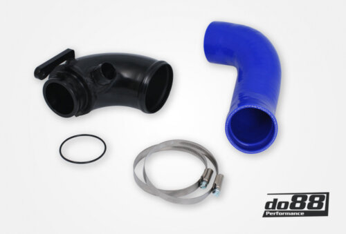 do88 VAG 1.8/2.0 TSI (MQB) Turbo inletpipe, Blue hose, Hybrid Turbo, OEM Airbox