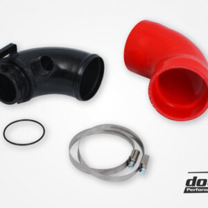 do88 usisna cijev turbine za VAG 1.8/2.0 TSI MQB, crvena crijeva, hibridna turbina, do88 airbox