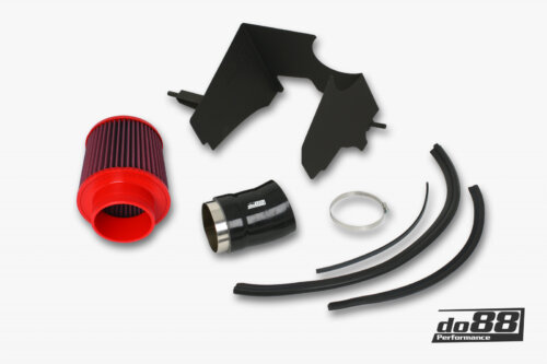 do88 SAAB 9-3 2.8T V6 06-11 Intake system with filter, black hose