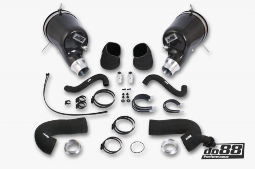 do88 Porsche 911 Carrera (992) Induction system, 66mm outl, with Turbo inlet hoses