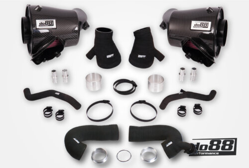 do88 Porsche 911 Turbo (992) Induction system, 66mm outl, with Turbo inlet hoses