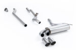 Milltek Downpipe-back for AUDI Coupe