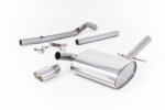 Milltek cat-back exhaust system for VW CORRADO