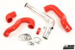 do88 charge pipe for SAAB 9-5 98-01, red hoses