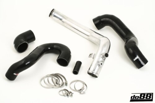 do88 charge pipe for SAAB 9-5 98-01, black hoses