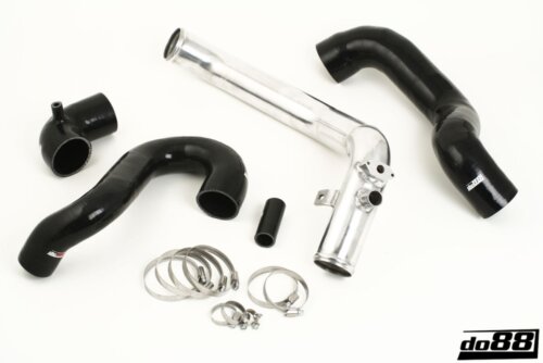 do88 charge pipe for SAAB 9-5 01-09, black hoses