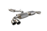 Scorpion resonated cat-back exhaust system for AUDI TT MK2 / AUDI TT S MK2