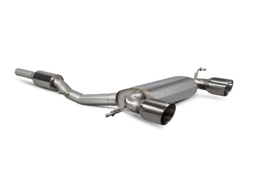 Scorpion resonated cat-back exhaust system for AUDI TT MK1
