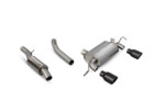 Scorpion resonated cat-back exhaust system for AUDI TT MK1