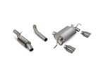Scorpion resonated cat-back exhaust system for AUDI TT MK1