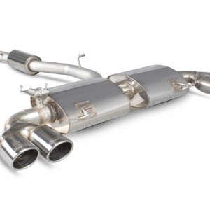 Scorpion Resonated cat-back system with electronic valves for AUDI S1