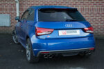 Scorpion Resonated cat-back system with electronic valves for AUDI S1