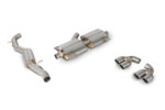 Scorpion Resonated cat-back system with electronic valves for AUDI S1