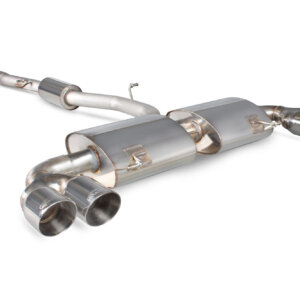 Scorpion Resonated cat-back system with no valves for AUDI S1