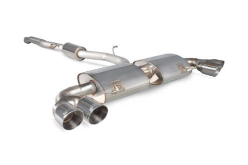 Scorpion Resonated cat-back system with no valves for AUDI S1