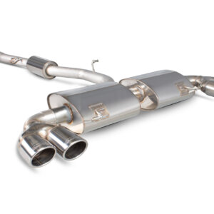 Scorpion Resonated cat-back system with no valves for AUDI S1