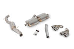 Scorpion Resonated cat-back system with no valves for AUDI S1