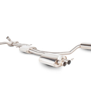 Scorpion Resonated cat-back system inc active exhaust valve for AUDI RS4 B8 / AUDI RS5 B8