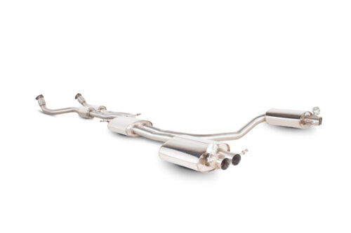 Scorpion Resonated cat-back system inc active exhaust valve for AUDI RS4 B8 / AUDI RS5 B8