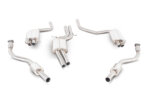 Scorpion Resonated cat-back system inc active exhaust valve for AUDI RS4 B8 / AUDI RS5 B8