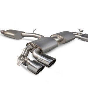 Scorpion Reasonated cat-back (with valves) for AUDI TT S MK3