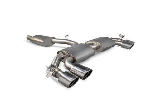 Scorpion Reasonated cat-back (with valves) for AUDI TT S MK3
