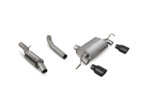 Scorpion resonated cat-back exhaust system for AUDI TT MK1