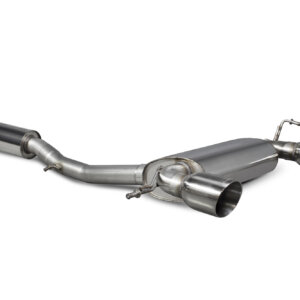 Scorpion resonated cat-back exhaust system for AUDI TT MK1